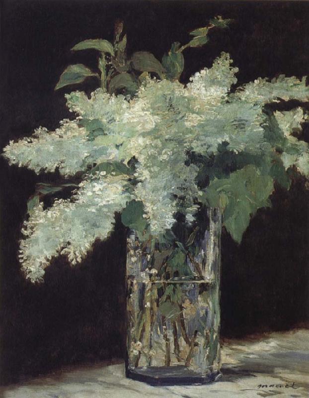 Edouard Manet White Lilac oil painting image